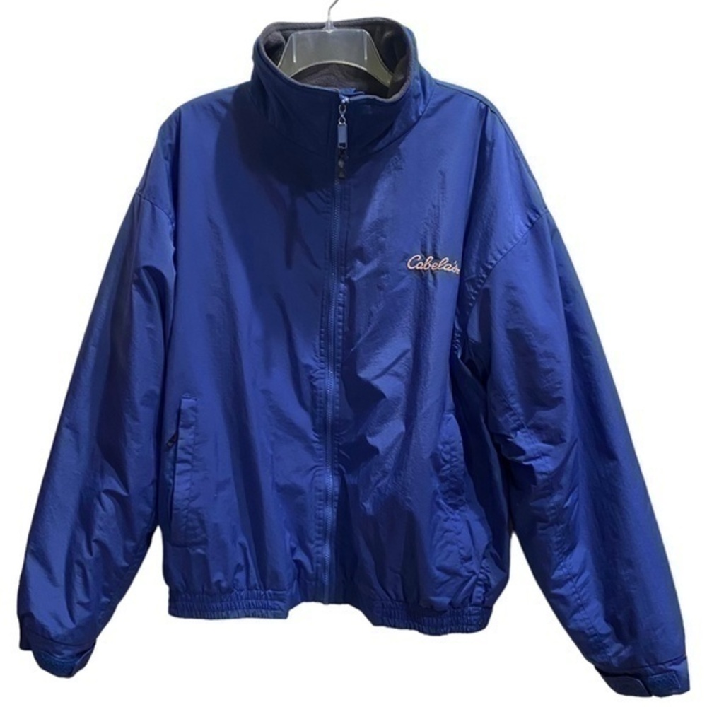 Cabala's Stillwater Supply Co Mens Puffer Jacket Fleece Line Pockets Zip Up XL